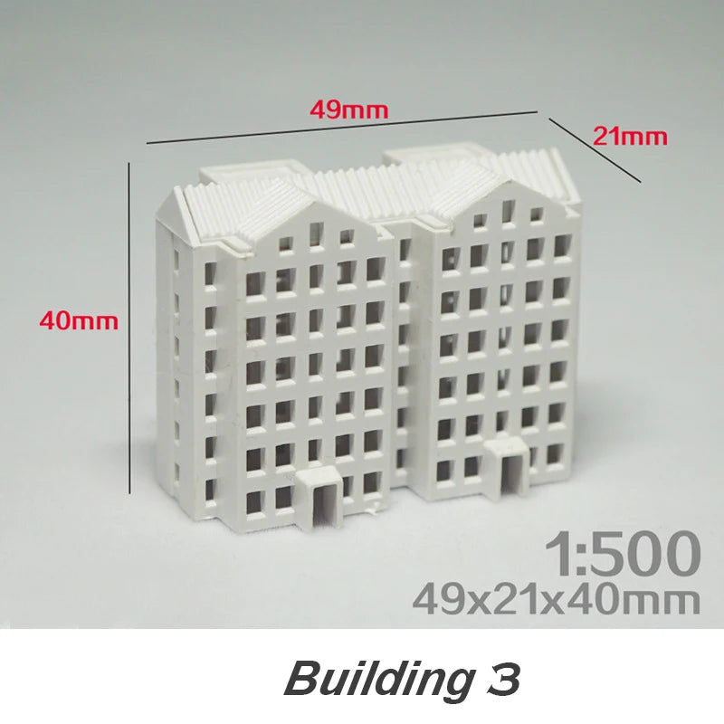 1:500 Scale Miniature ABS Architecture Model