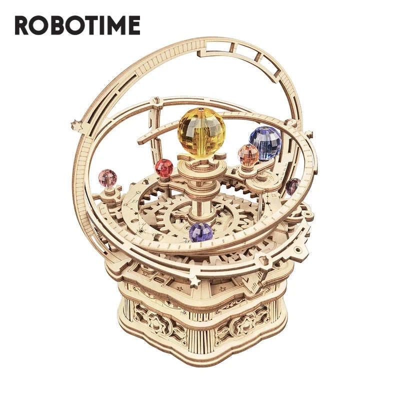 Robotime Rokr Starry Night 3D Wooden Music Box Kit