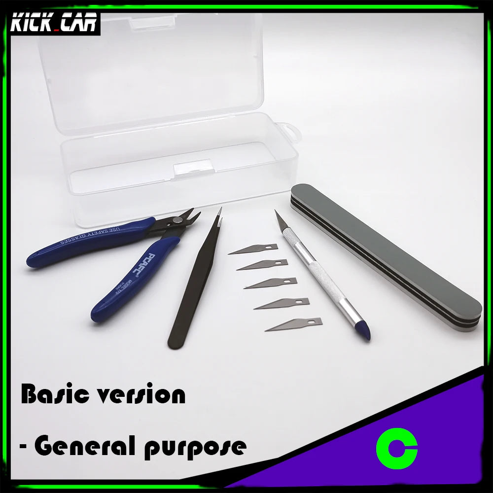 Model Building Tools Kit for Tamiya Gundam Model Car Toys Hobby Craft Pliers Cutting Mat Airplane Assemble Repairing Fixing set