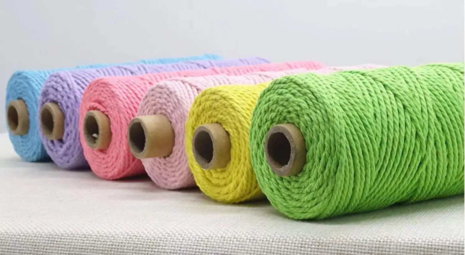 2mm Macrame Cord 100m Natural Twine String