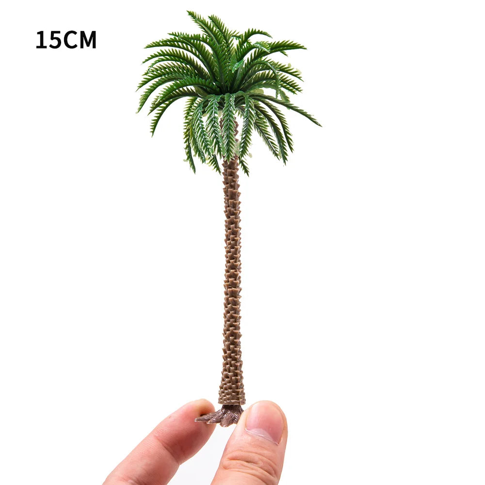 Miniature Coconut Palm Tree Set 5pcs