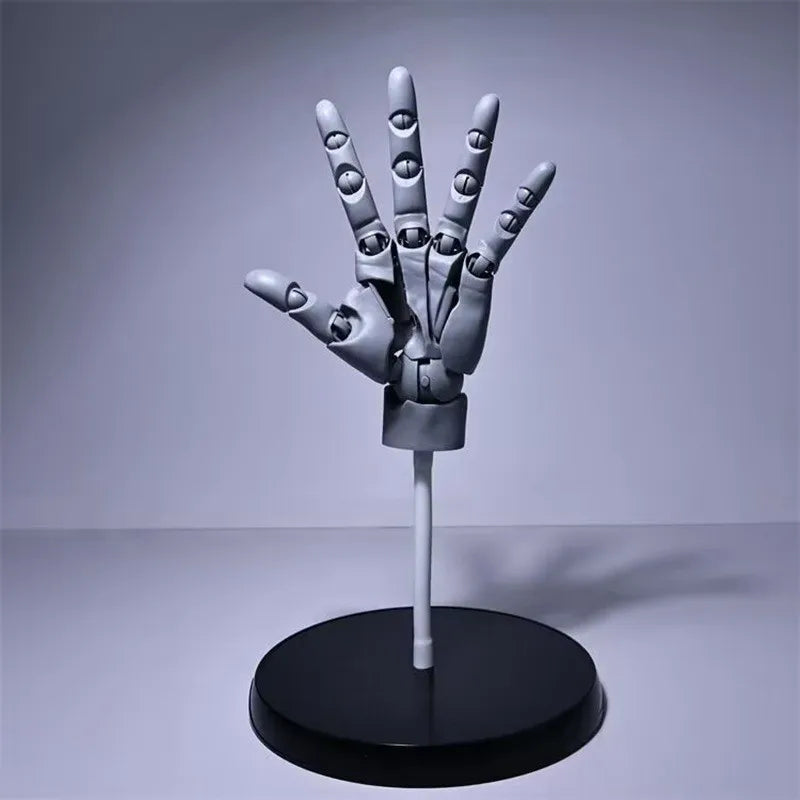 Articulated Hand Model for Drawing and Decoration