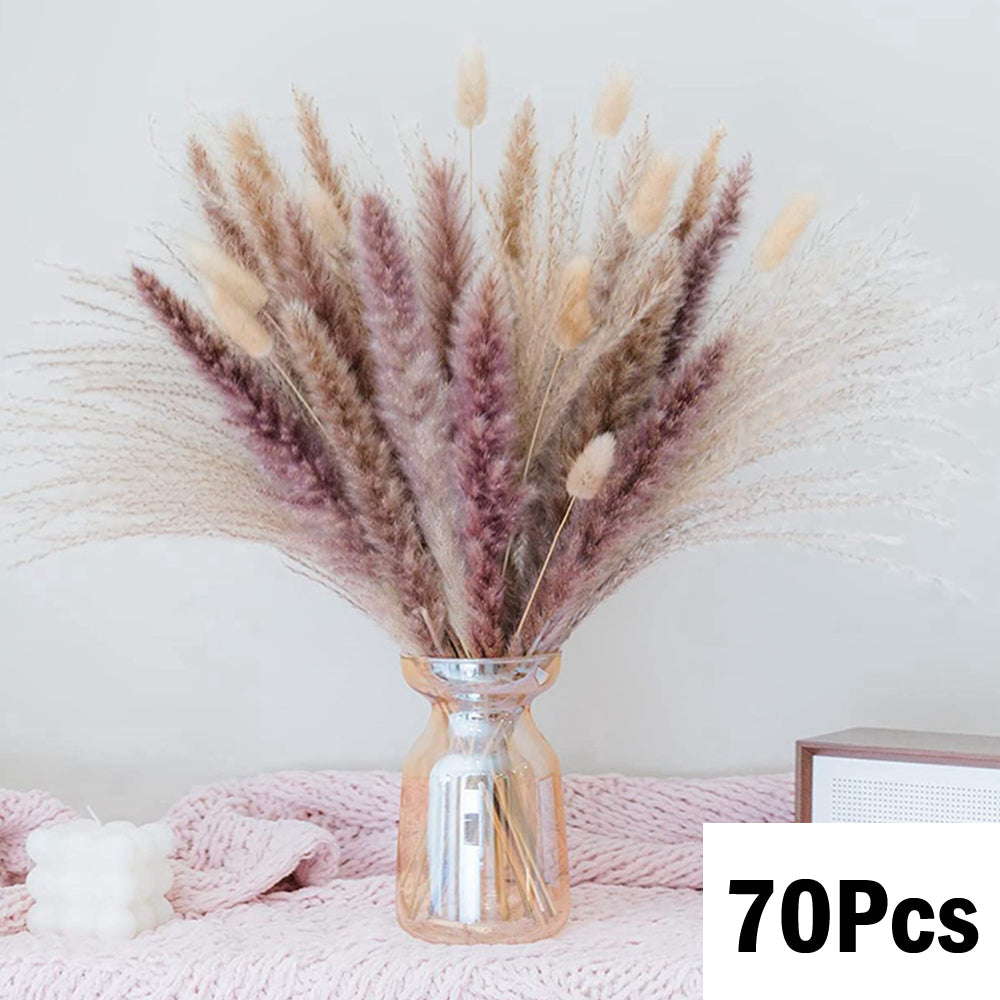 Natural Dried Pampas Grass Bouquet – Boho Decor for Home & Events