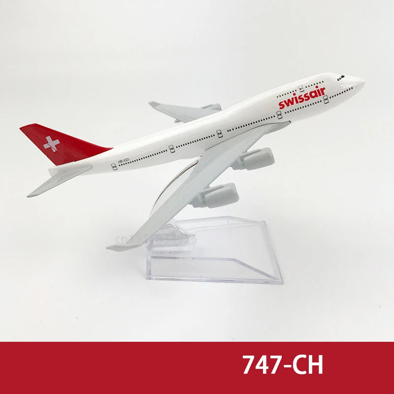 6-Inch Diecast Boeing Airplane Model (737–787 Series)