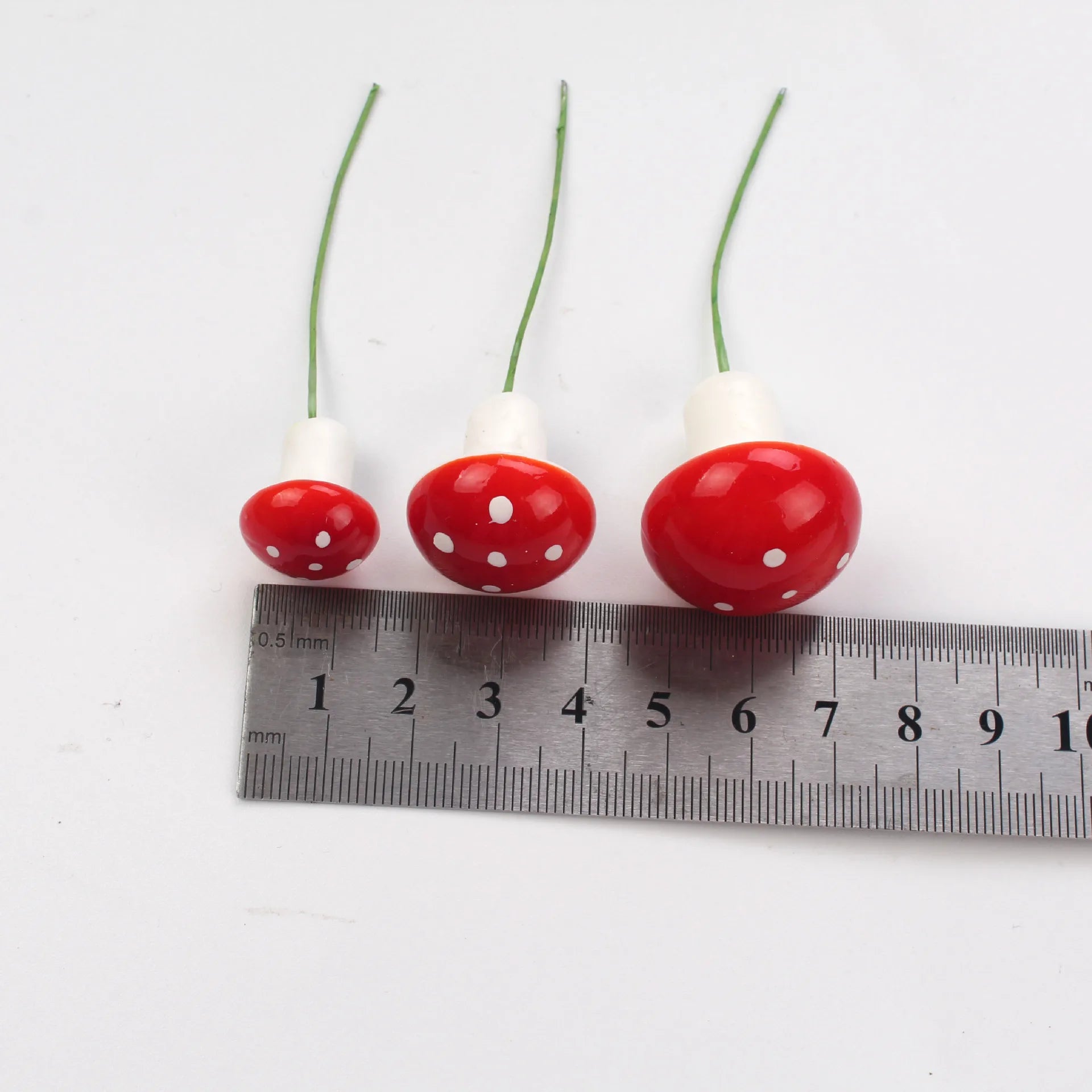 Mini Foam Mushroom Fairy Garden Decor for DIY Bonsai and Crafts