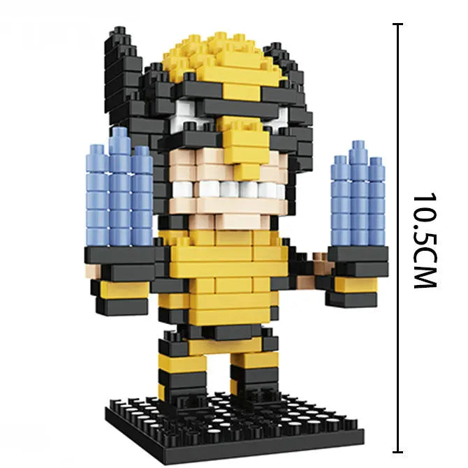 Disney Hero Micro Building Blocks – Cartoon Assembly Toy Gift for Kids