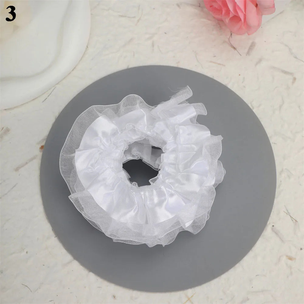 10pcs Plaid Lace Strips for DIY Sewing and Decor