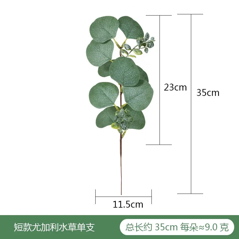 Artificial Eucalyptus Leaves for Floral Arrangements and Decor