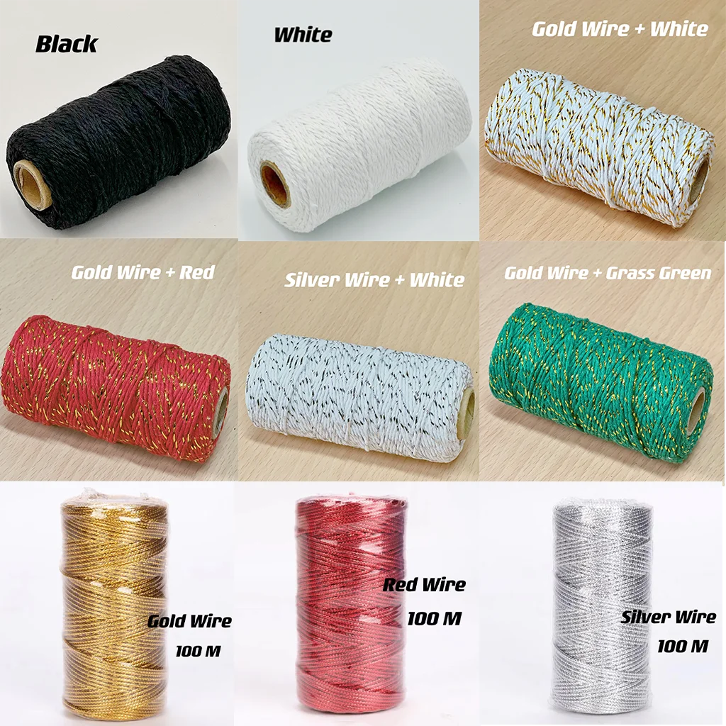 2mm Macrame Cord 100m Natural Twine String