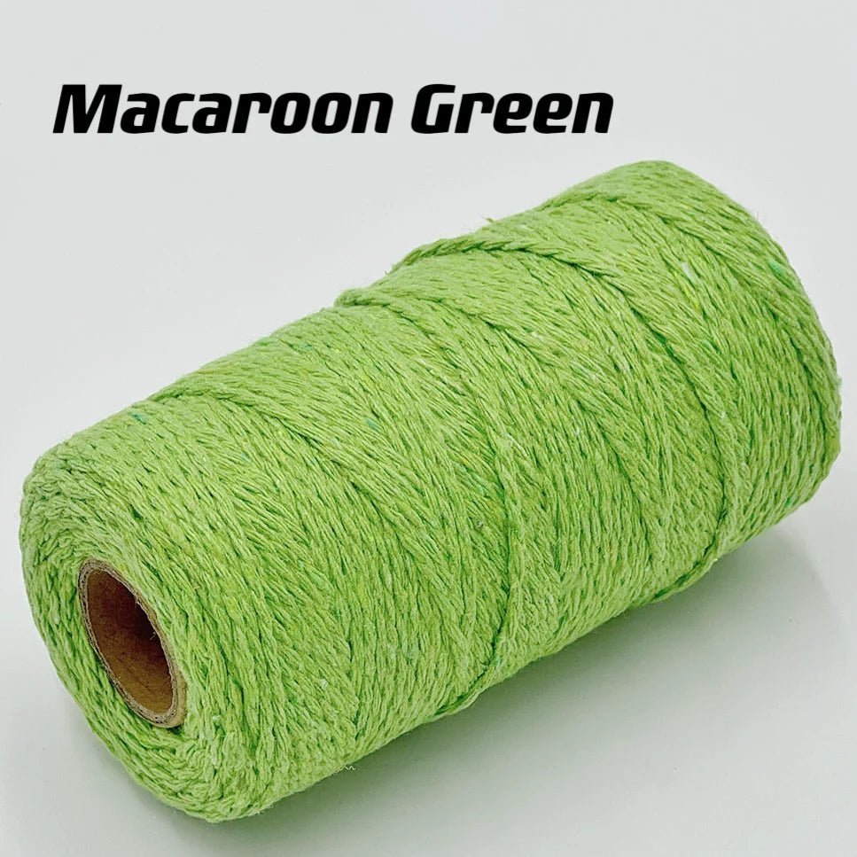 2mm Macrame Cord 100m Natural Twine String