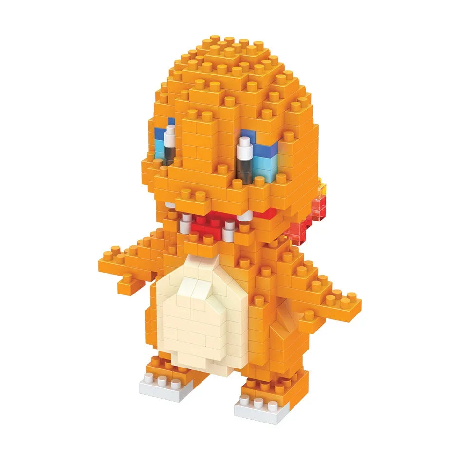 Mini Pokémon Building Blocks – Pikachu, Charizard, Eevee, Mewtwo