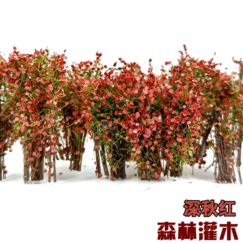 Simulation Forest Bush Diorama Scenery Materia