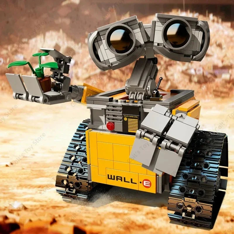 687pcs Wall-E Building Block Kit Movie Robot Toy