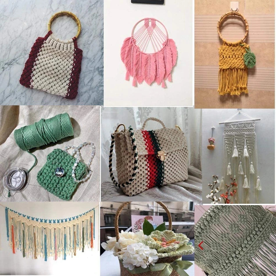 2mm Cotton Macrame Cord – 100M DIY Craft Rope