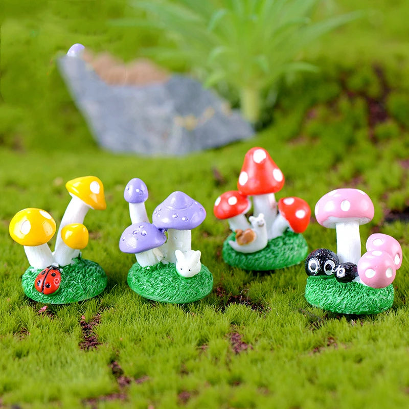 Miniature Fairy Garden Accessories – DIY Figurines for Pot & Landscape Décor