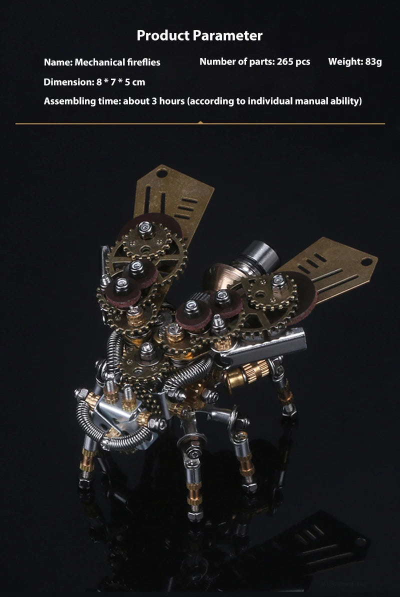 Mechanical Insect Metal DIY 3D Puzzle Model Kit