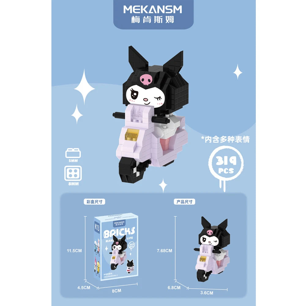 Hello Kitty & Friends Mini Building Blocks – Sanrio Puzzle Toy Gift