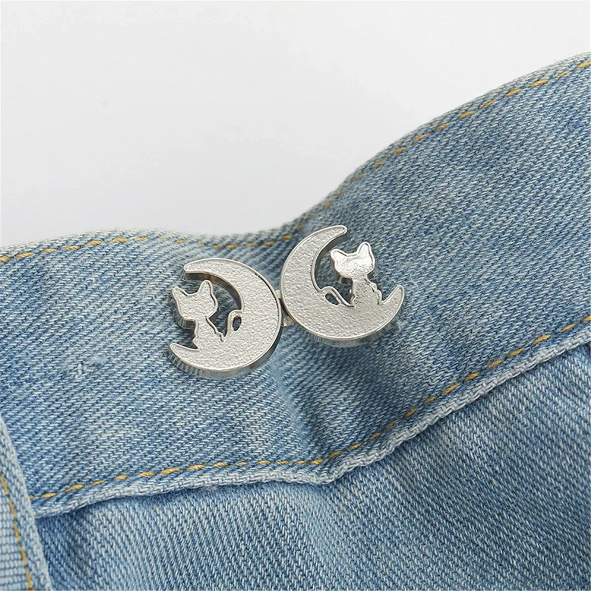 Adjustable Waist Buckle Button for Jeans