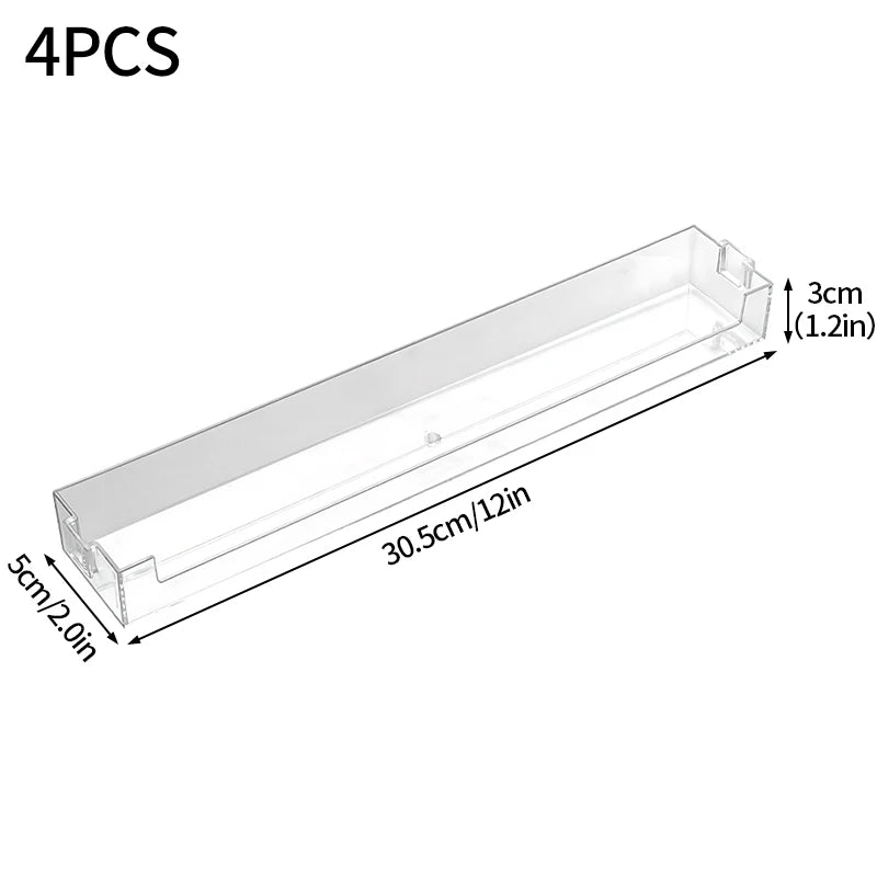 Wall-Mounted Clear Acrylic Display Rack for Dolls and Collectibles