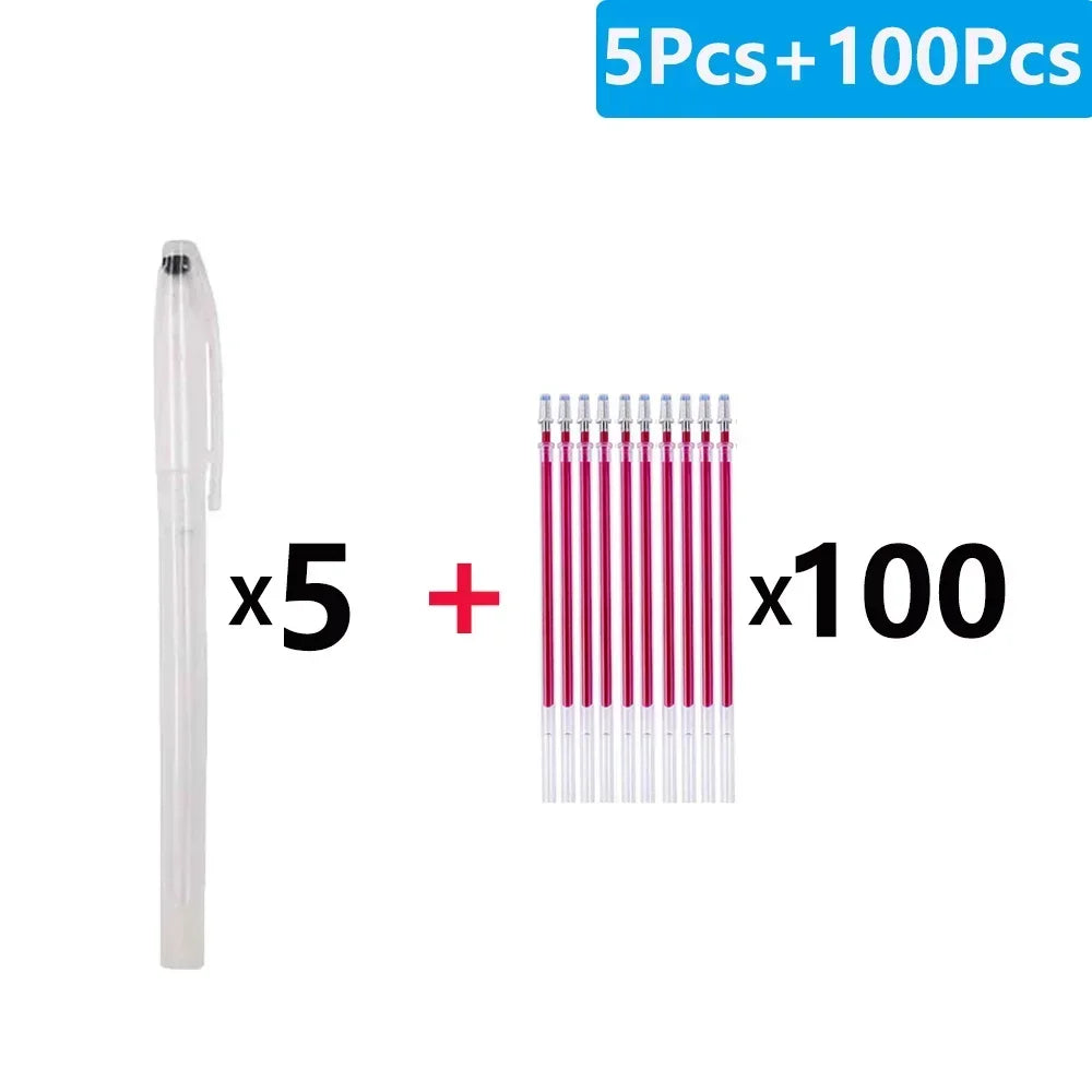 Heat Erasable Magic Marker Pen Set for Fabric Sewing