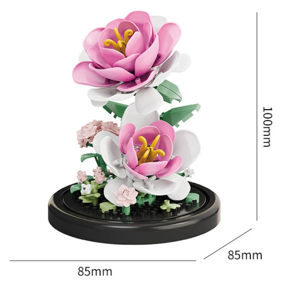 Eternal Flower Bonsai Micro Building Blocks Model