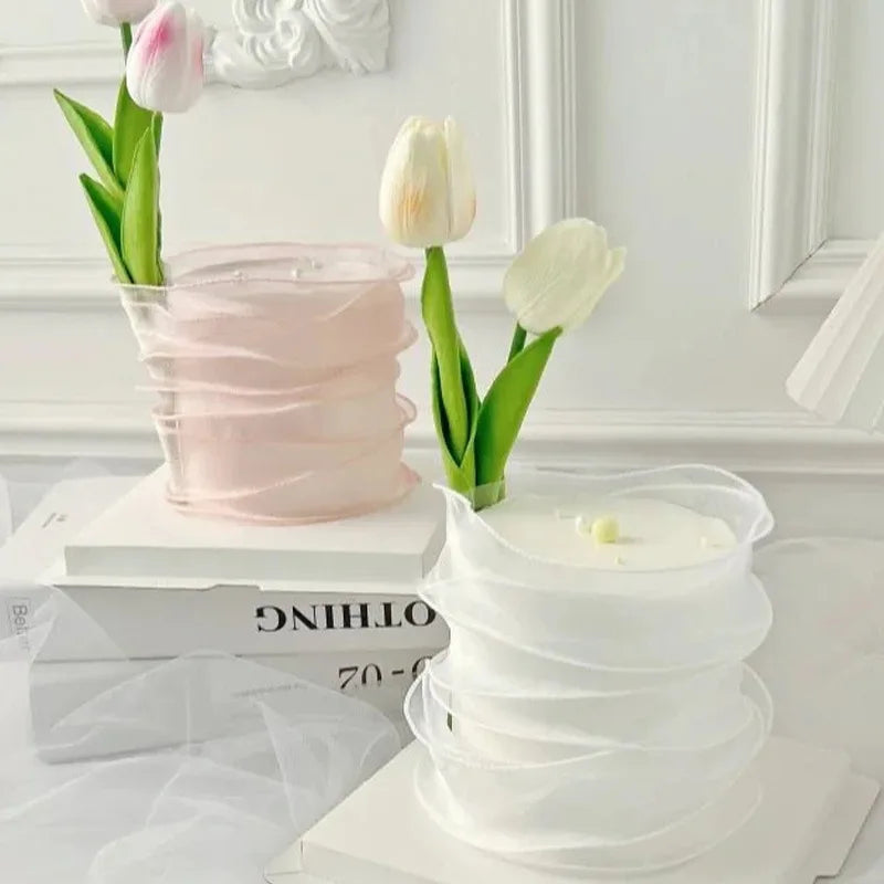 10 Yards Chiffon Silk Ribbon Roll – DIY & Decoration