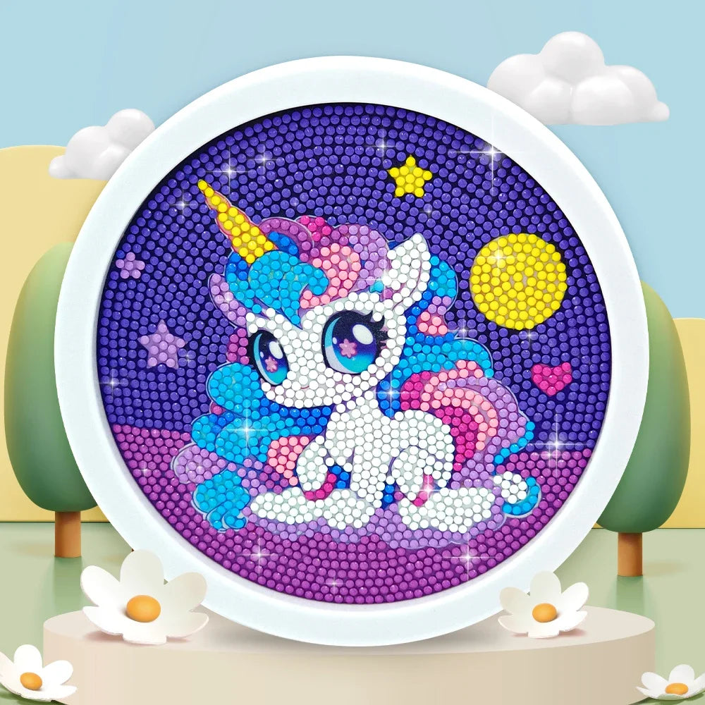 Unicorn Diamond Painting Kit for Kids and Adults