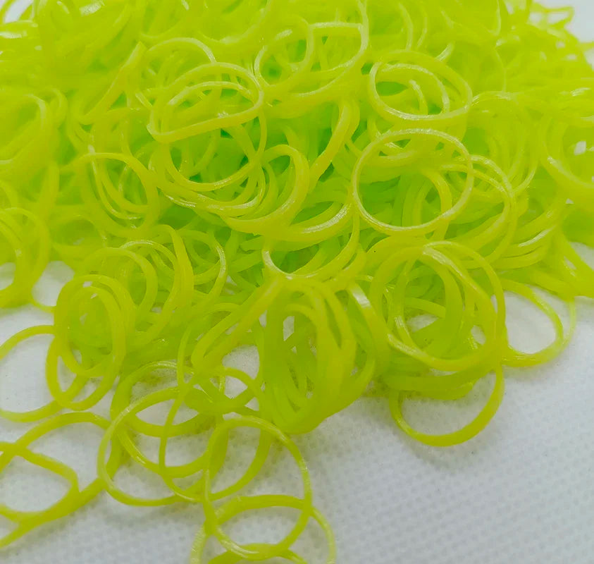 Double Color Rubble Loom Bands Bracelet DIY Jewelry Kit