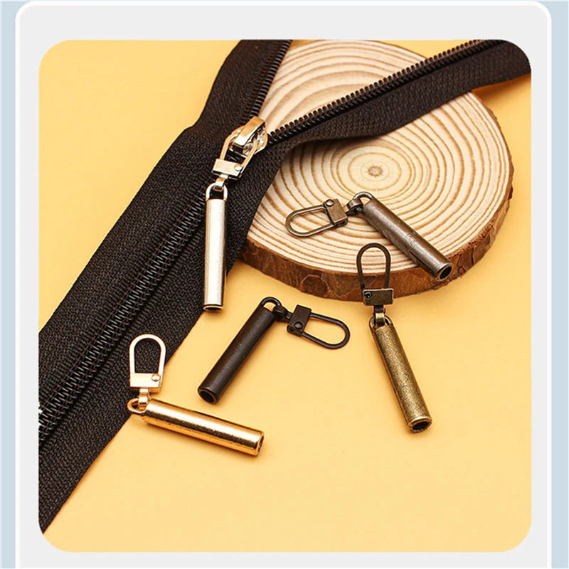 5pcs Detachable Metal Zipper Pull Tabs for Repair
