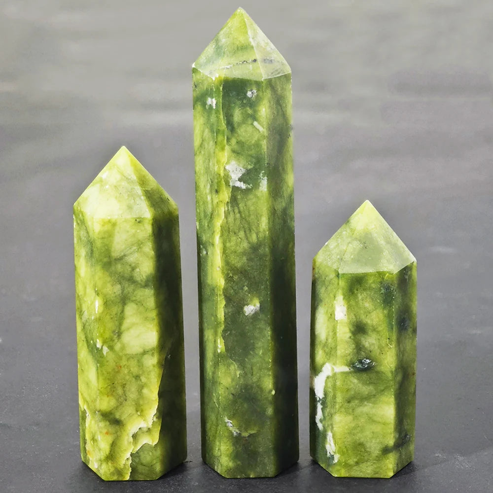 Crystal Stone Point Wands for Decor and Witchcraft