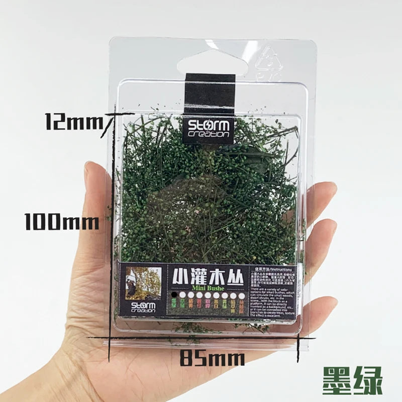 Simulation Forest Bush Diorama Scenery Materia