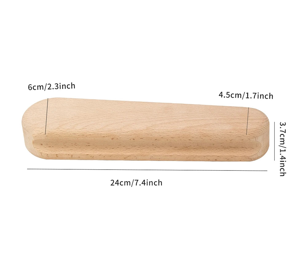 Beech Wooden Tailor’s Clapper Double-Sided Pressing Pad