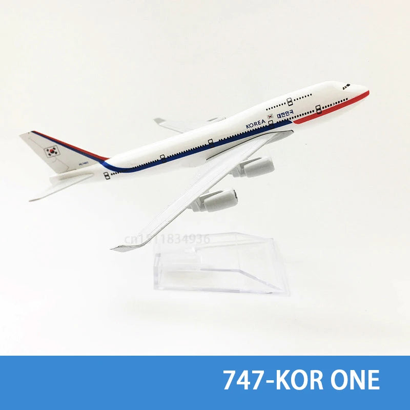 6-Inch Diecast Boeing Airplane Model (737–787 Series)