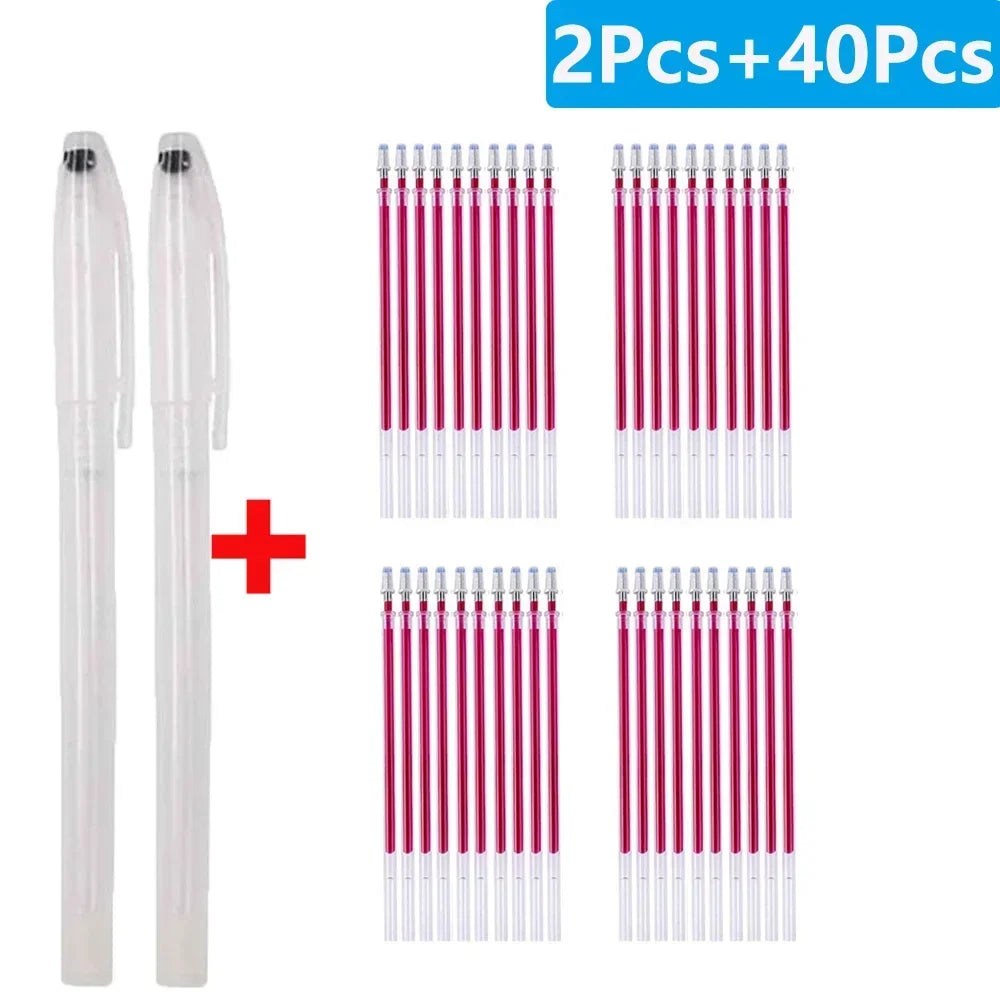 Heat Erasable Magic Marker Pen Set for Fabric Sewing