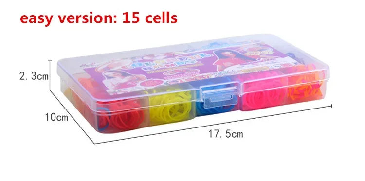 Rainbow Loom Bands DIY Bracelet Kit