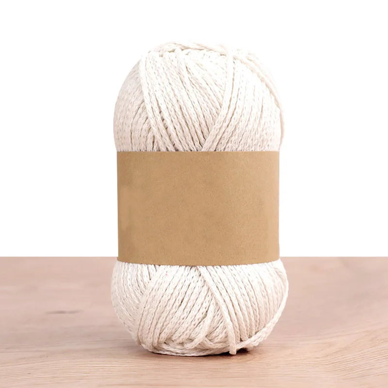 Crochet Cotton Yarn – Soft Worsted Baby Milk Cotton Thread