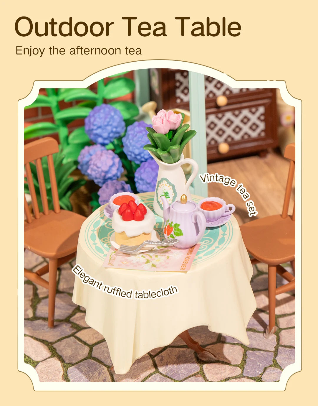 Robotime DIY Miniature Dollhouse – Supply Store Kit