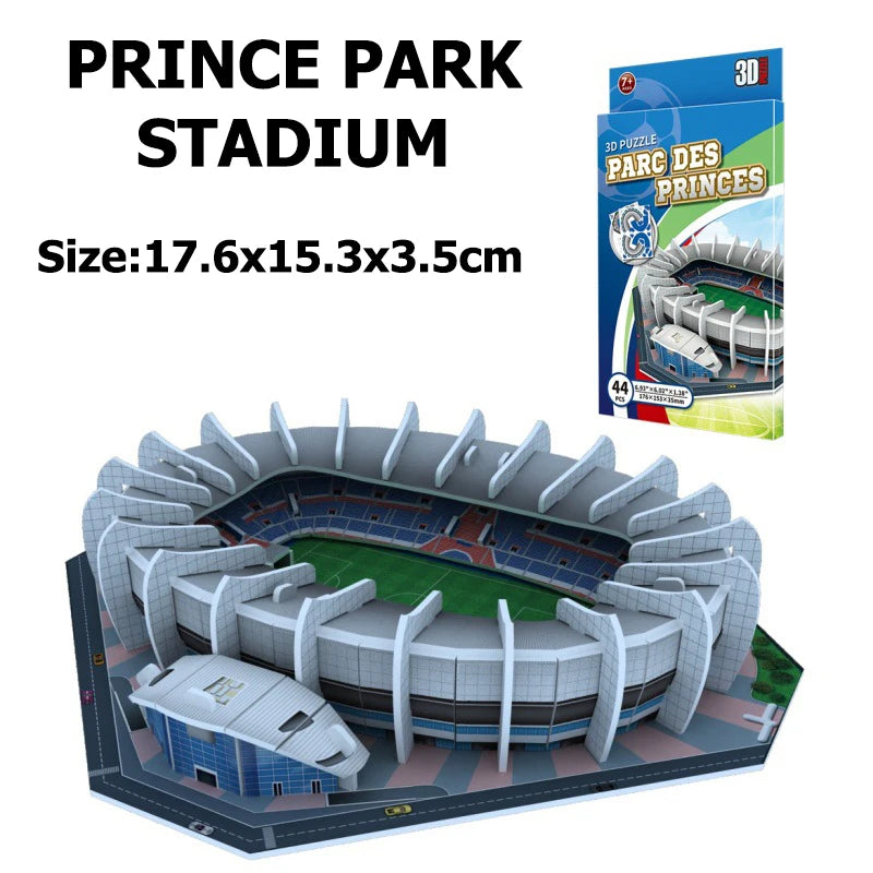 3D DIY Mini Football Stadium Puzzle