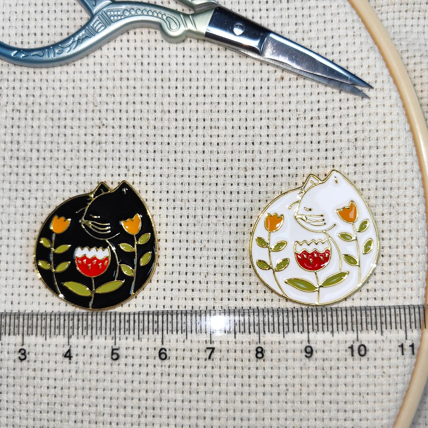 Magnetic Needle Minder Flower Leaf Holder