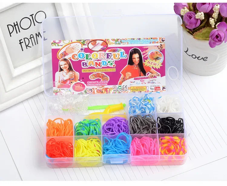 Rainbow Loom Bands DIY Bracelet Kit