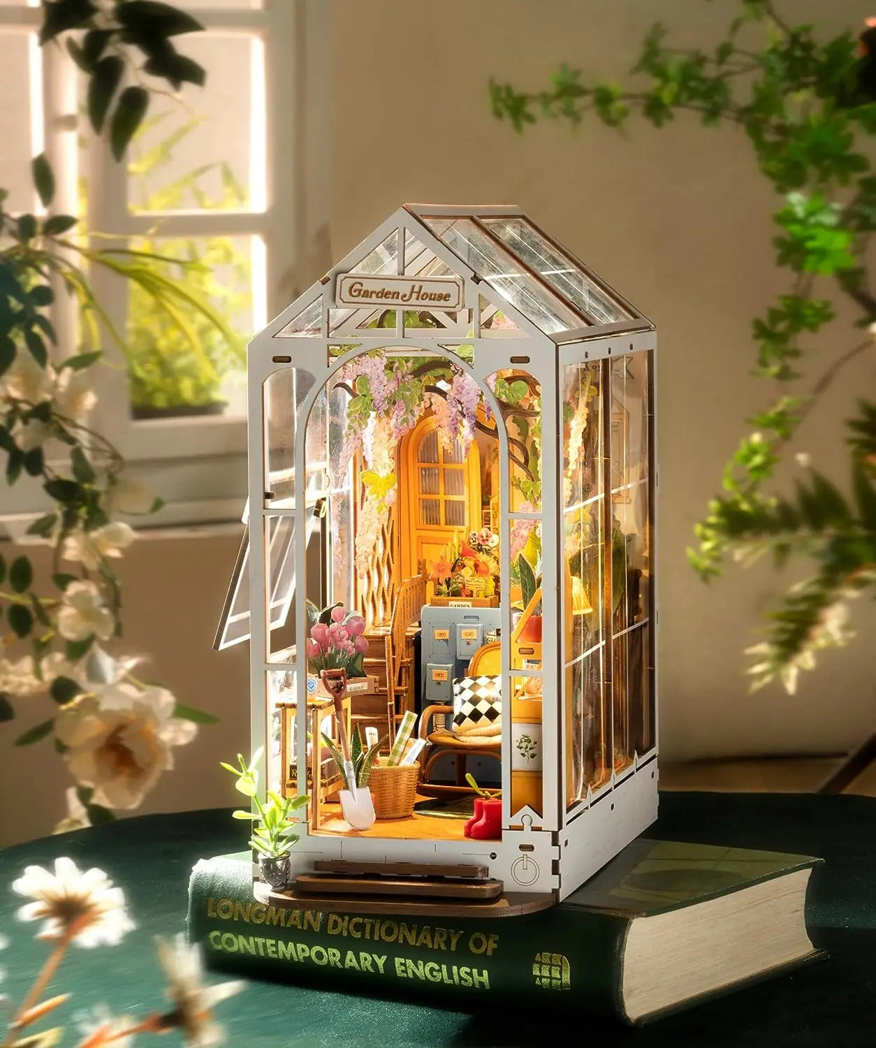 Robotime Rolife DIY Book Nook Miniature Dollhouse