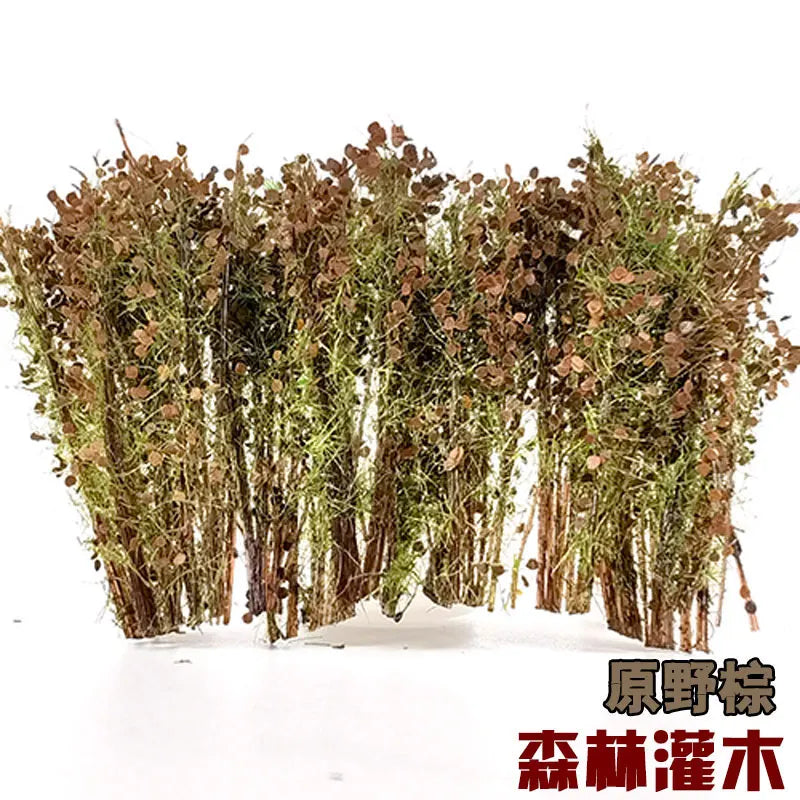 Simulation Forest Bush Diorama Scenery Materia