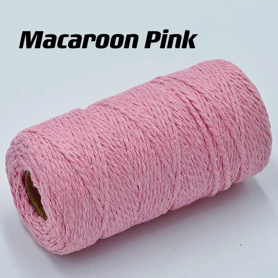 2mm Macrame Cord 100m Natural Twine String