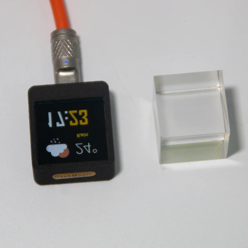 Geek Magic GIFTV Holographic Weather Clock with Image Album