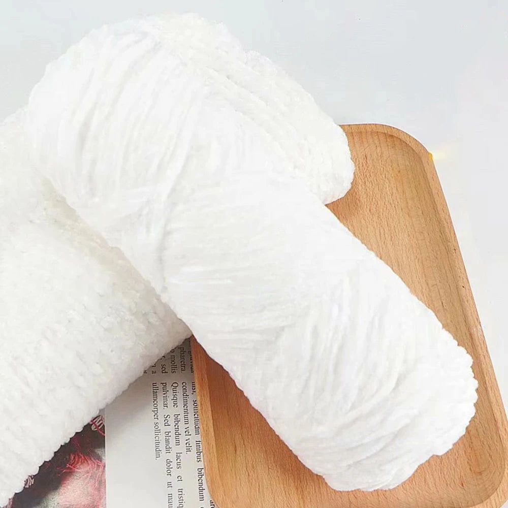 Beginner Crochet Yarn – 50g Soft Cotton Blend (68% Cotton, 32% Nylon)