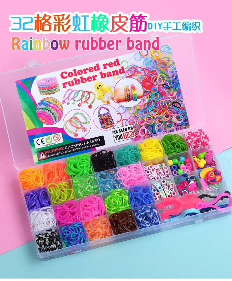 Rainbow Loom Bands DIY Bracelet Kit