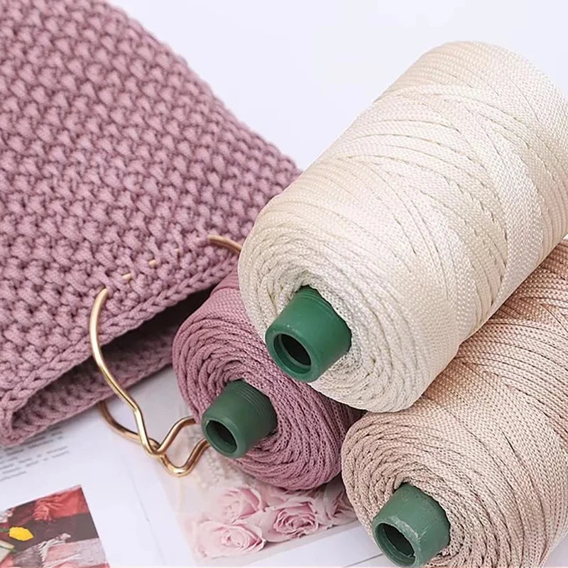 3mm Twisted Colored Cotton Cord – DIY Craft Rope