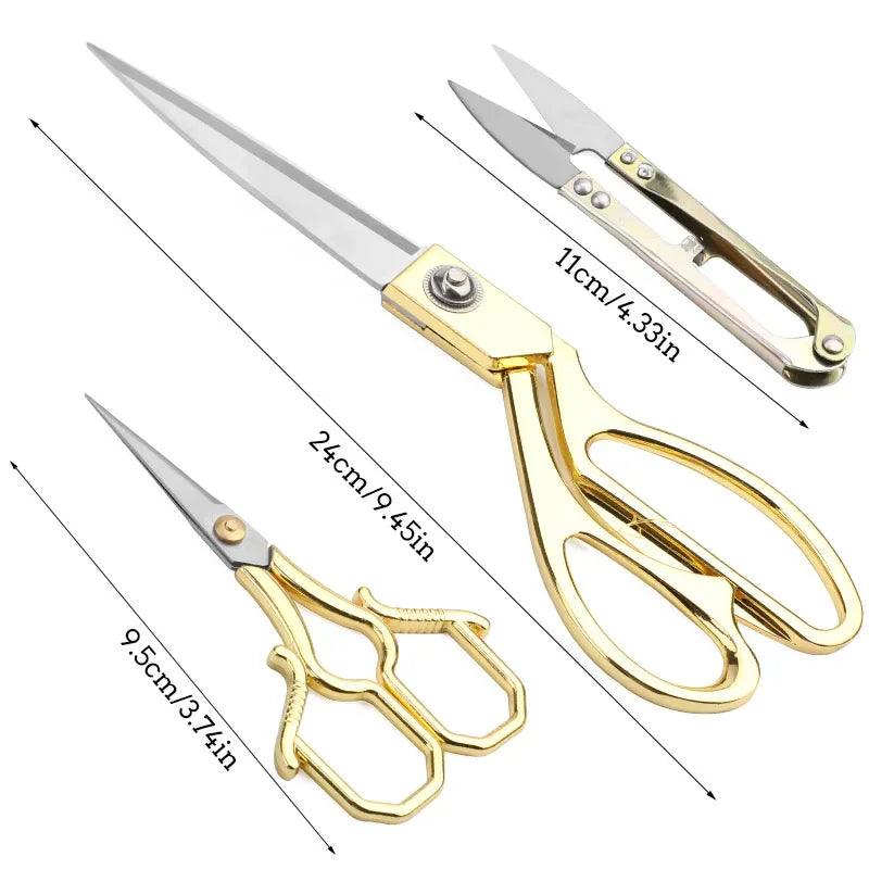 Sewing Tools Set with Scissors, Tape & Ripper