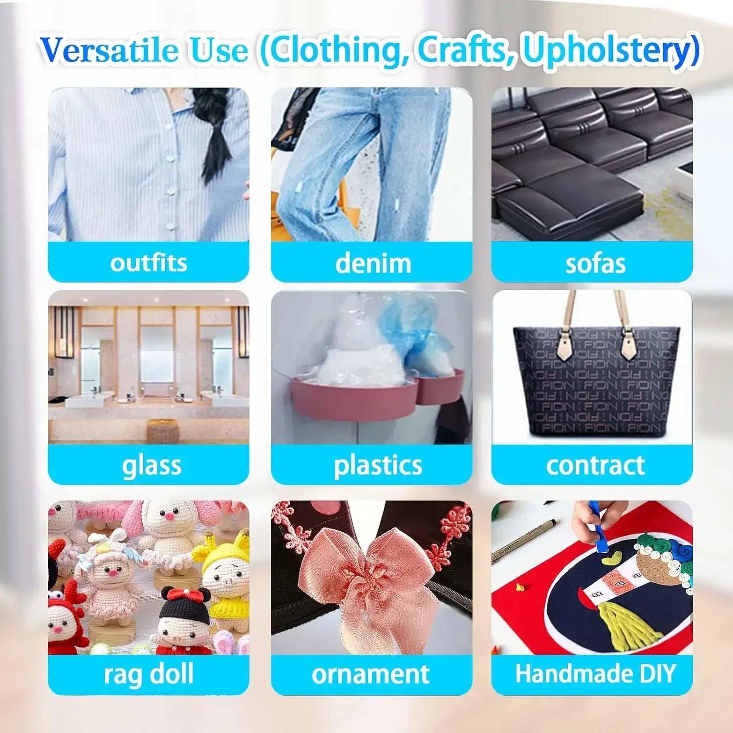 Fabric Seam Adhesive Waterproof Glue for Clothing Repair