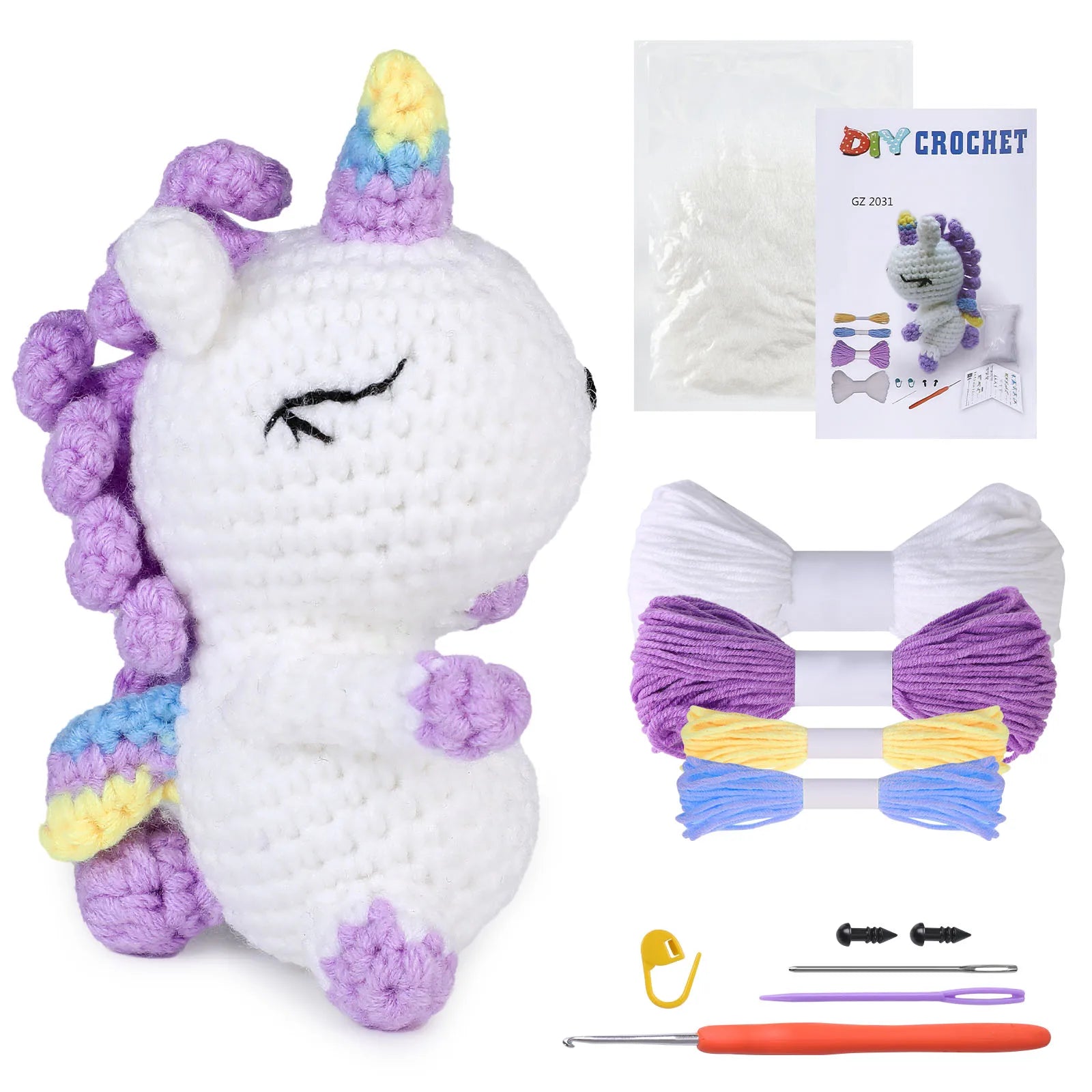Crochet Starter Kit DIY Critter Making for Beginners